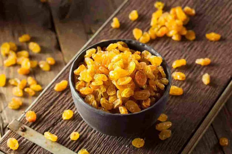 کشمش طلایی صادراتی با رنگ درخشان و دانه یکدست